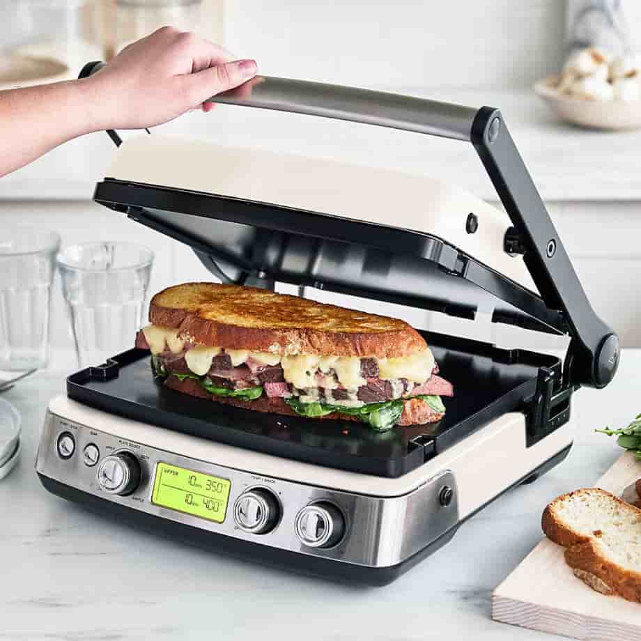 Electrics Cloud Cream 7-in-1 Grill, Griddle and Waffle Maker